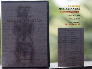 Musik Mantra Cakra Manggilingan (Info Pemesanan : 0816-426-4297)